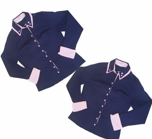 Camisa Camisete Elastano Blusa Feminina Manga Longa Moda - Imagem 4