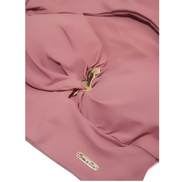 Cropped Blusa Manga Longa Sereia da Terra Bojo Moda Tendência - Imagem 3