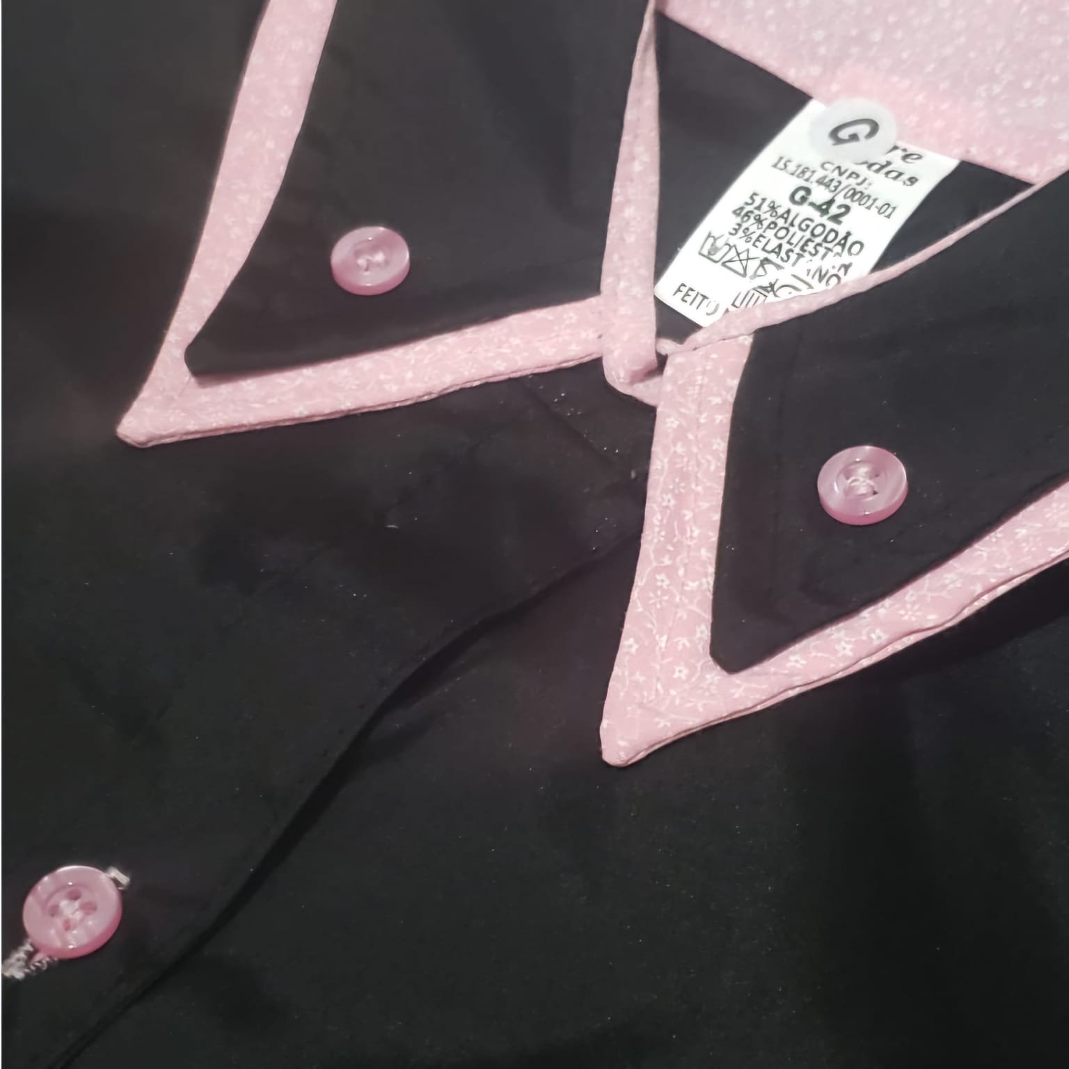 Camisa Camisete Elastano Blusa Feminina Manga Longa Moda - Imagem 5