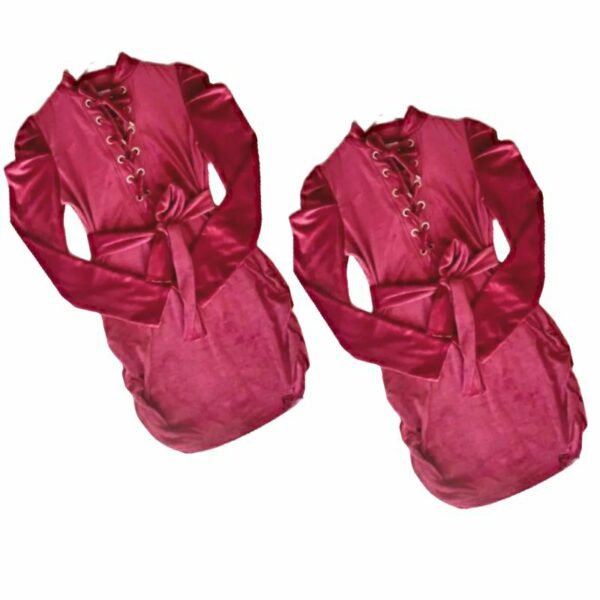 Vestido Vest Legging Feminino Veludo Canelado Sereia da Terra - Imagem 8