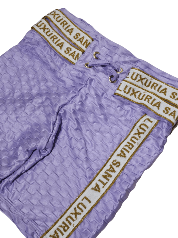 Short Bermuda Luxúria Santa Empina Bumbum Moda Fitness Academia - Imagem 3