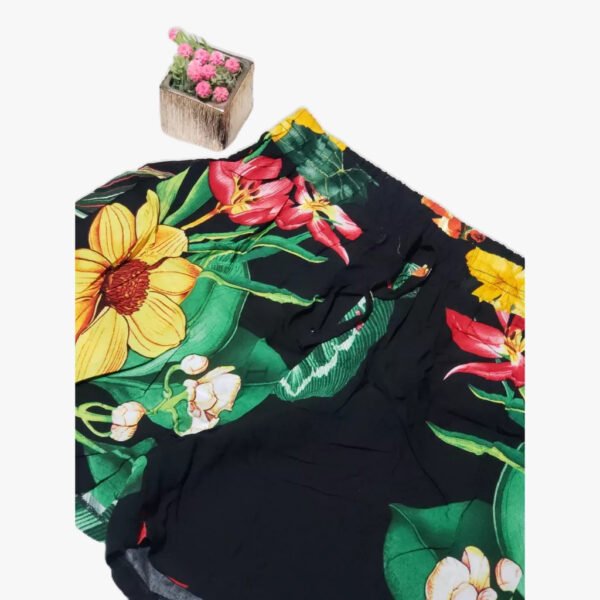 Conjunto Feminino Kimono Shorts Viscose Conforto Moda Tendência - Imagem 4