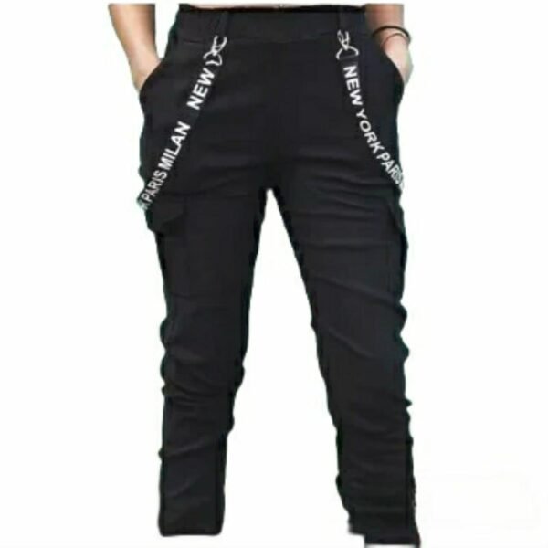 Calça Jogger Bengaline Moda Blogueira Gringa Suspensório - Imagem 3