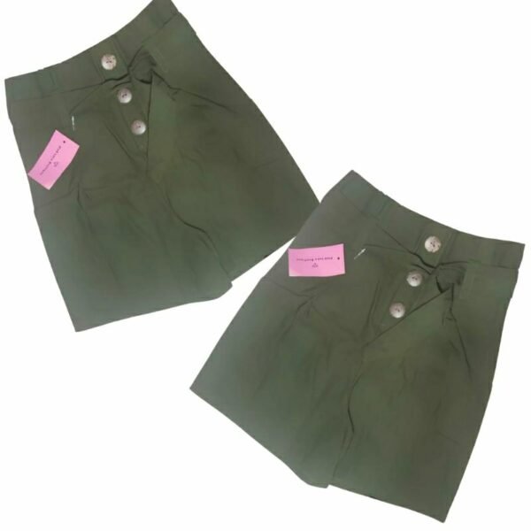 Short Bermuda Feminino Bengaline Moda Tendência