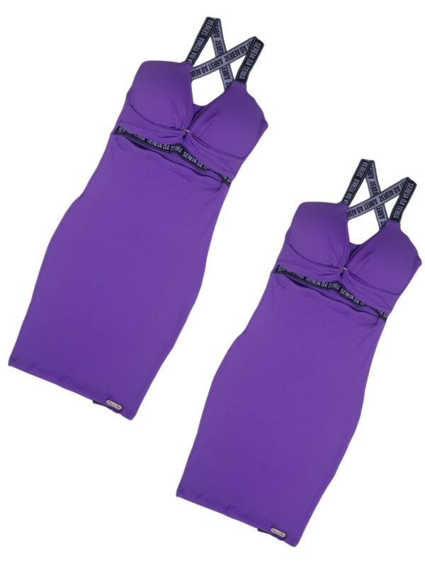 Vestido Summer Poliamida Canelado Bojo Sereia da Terra Moda - Imagem 4