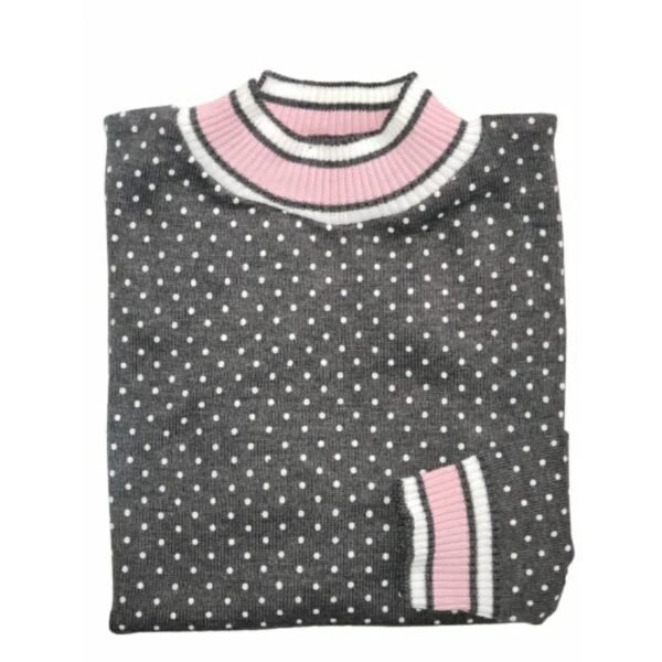 Blusa Feminina Tricot Modal Manga Longa Elastano Moda - Imagem 3