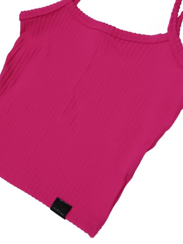 Cropped Blusa Alcinha Regata Sereia da Terra - Imagem 7