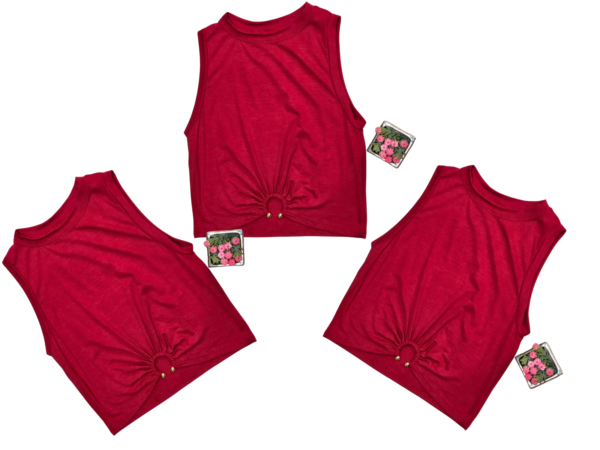 Blusa Moda Feminina Cropped Regata Visco Lycra Lançamento - Imagem 8