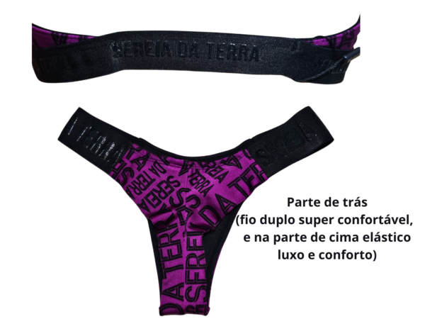 Conjunto Feminino Biquíni Bojo Fio Duplo Sereia da Terra - Imagem 9