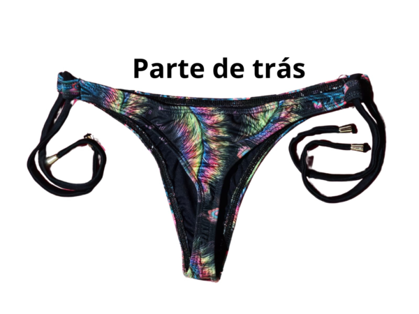 Conjunto Biquíni Cortininha Bojo Fio Dental Sereia da Terra - Imagem 8
